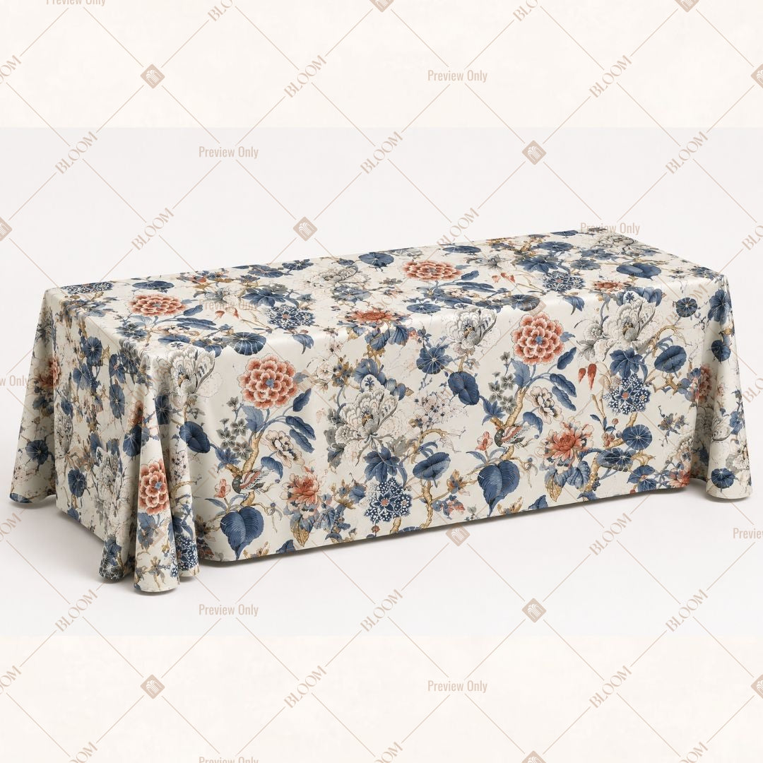 Vintage Floral Table Cover Pack Of 6
