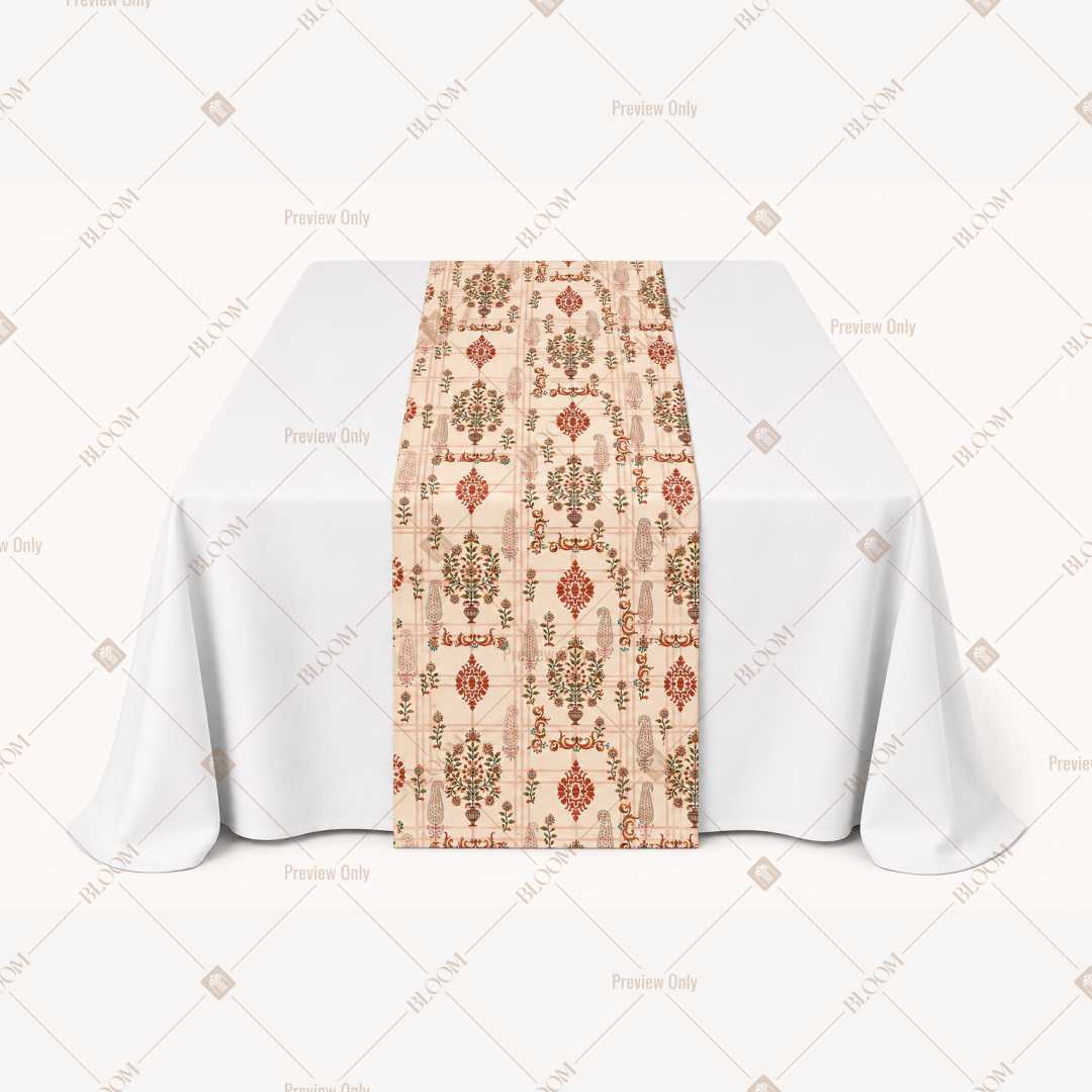 Vintage Folk Stripe Table Runner Pack Of 12