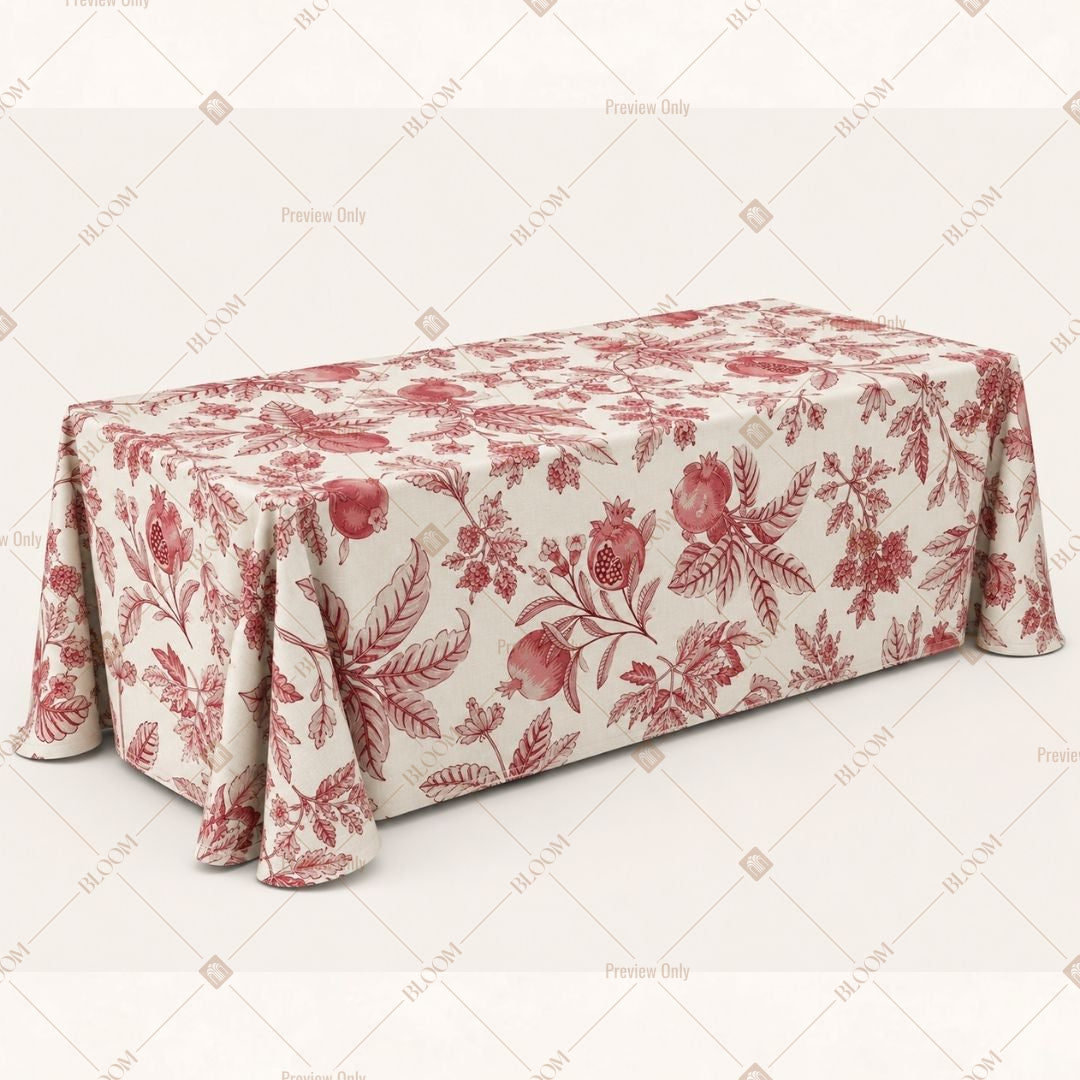 Rose Botanical Table Cover Pack Of 6