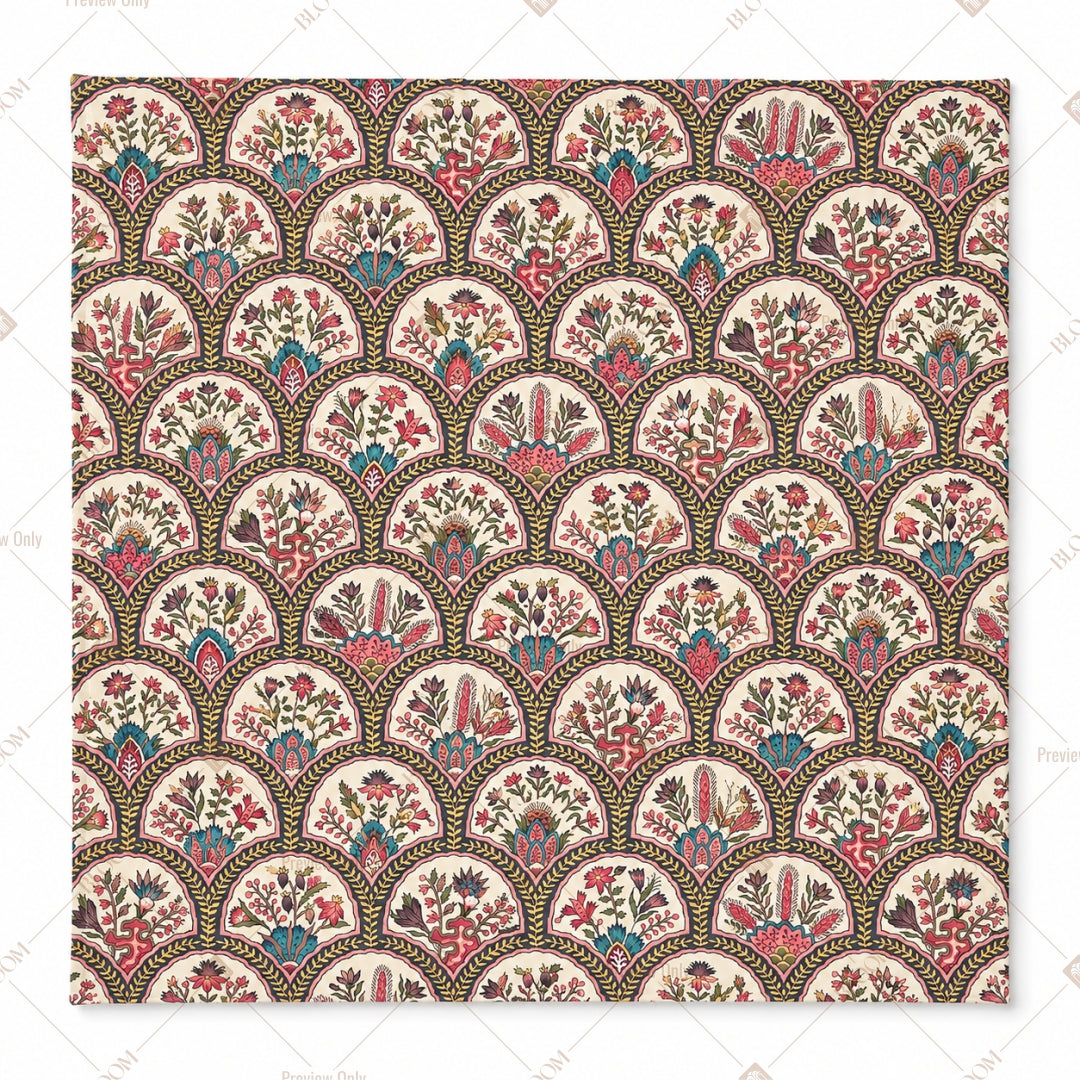 Scallop Fan Pattern Design