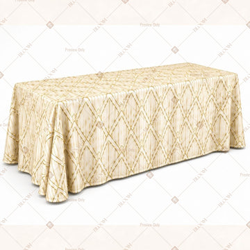 Ivory Royal Table Cover Pack Of 6