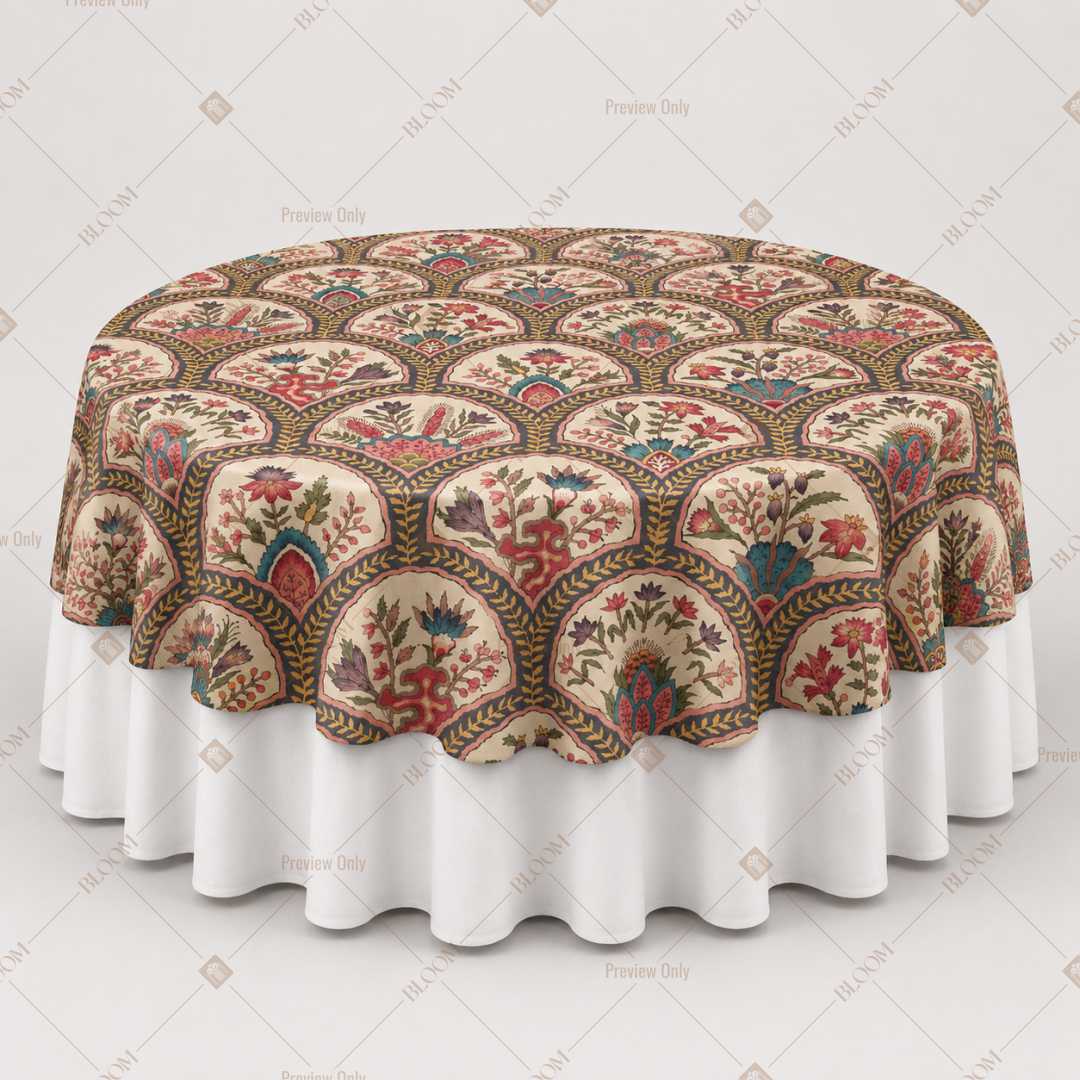 Vintage Royal Paisley Table Overlay Pack of 6