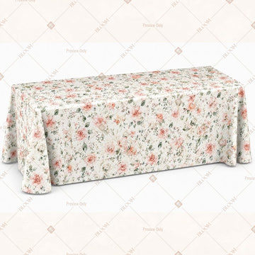 Pastel Wildflower Table Cover Pack Of 6