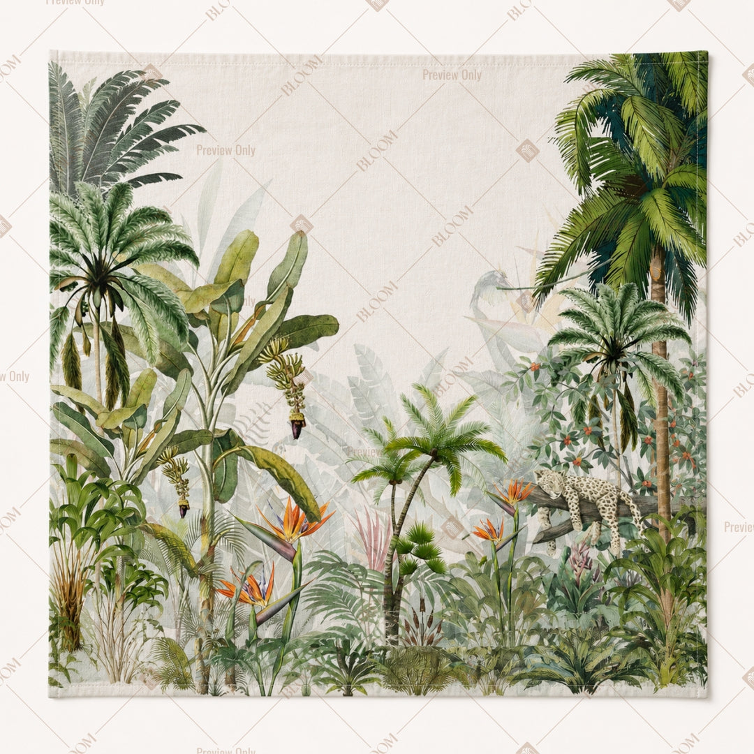 Tropical Botanical Pattern Design