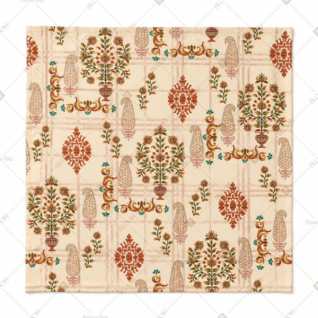 Traditional Folk Motif Pattern Design