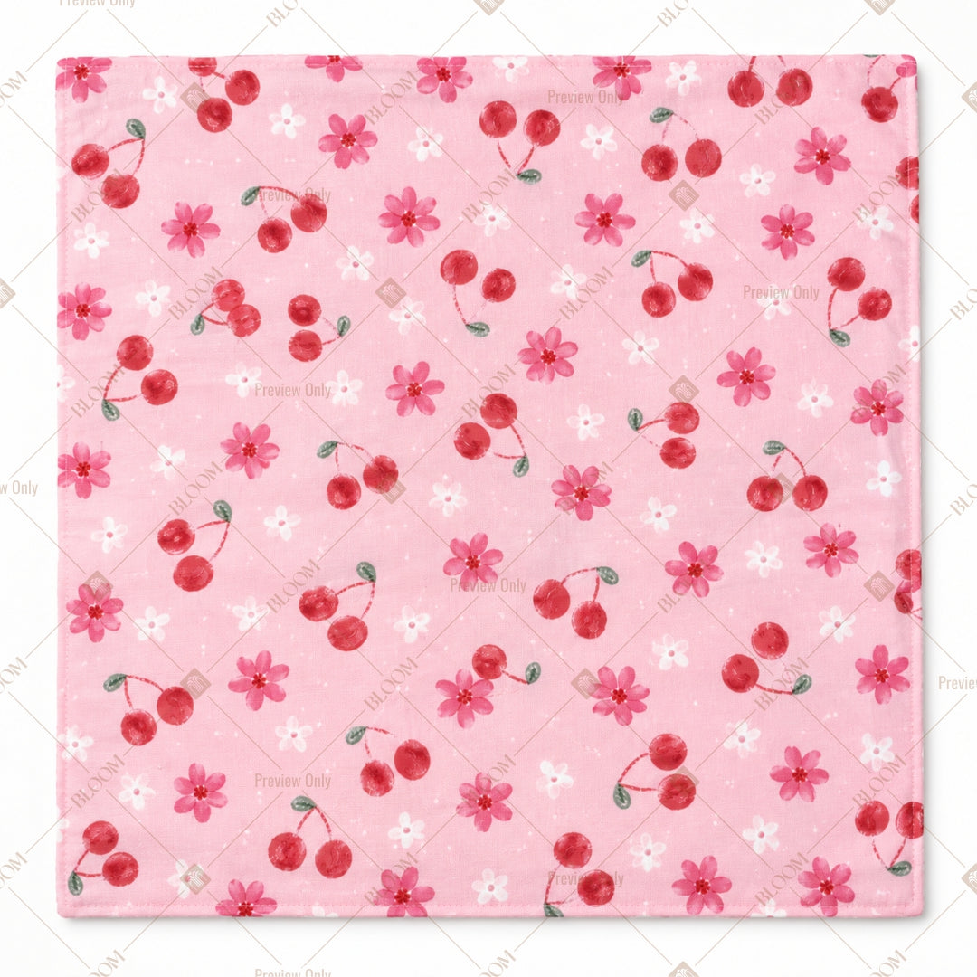 Pink Cherry Blossom Pattern Design