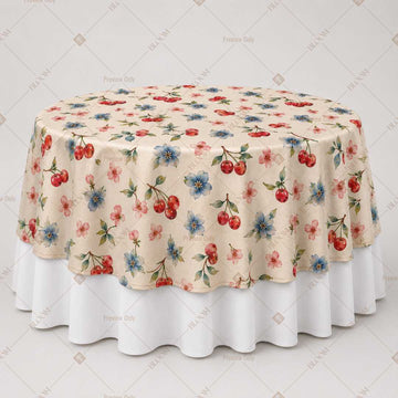 Vintage Cherry Blossom Table Overlay Pack of 6