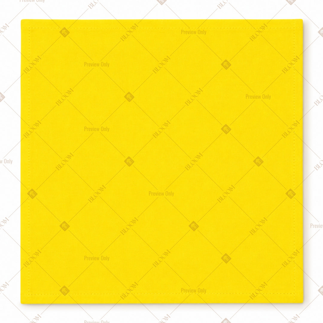 Bright Yellow Napkin Pack of 20