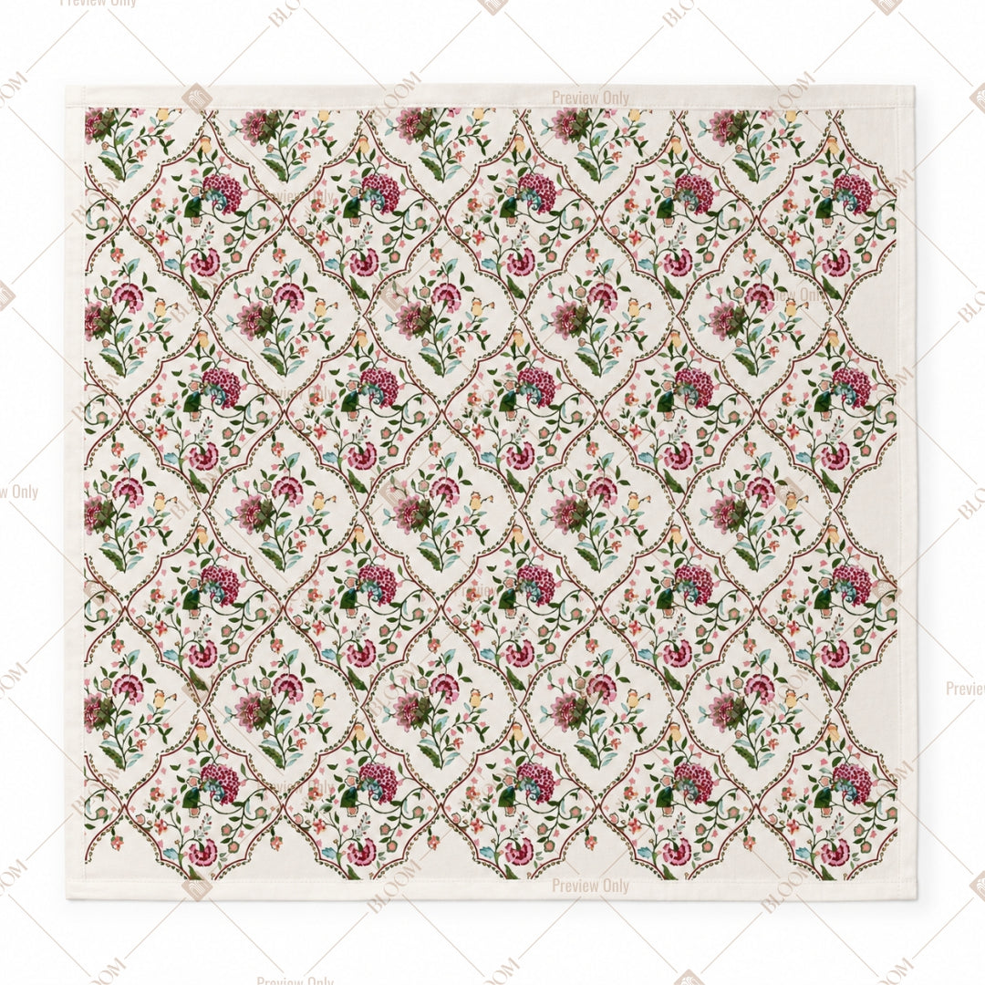 Vintage Floral Vine Pattern Design