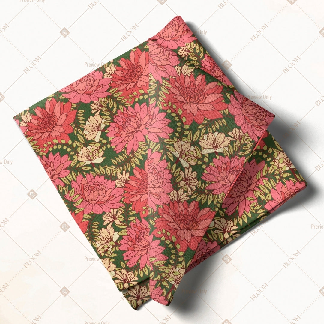 Vintage Rose Garden Napkin Pack of 20
