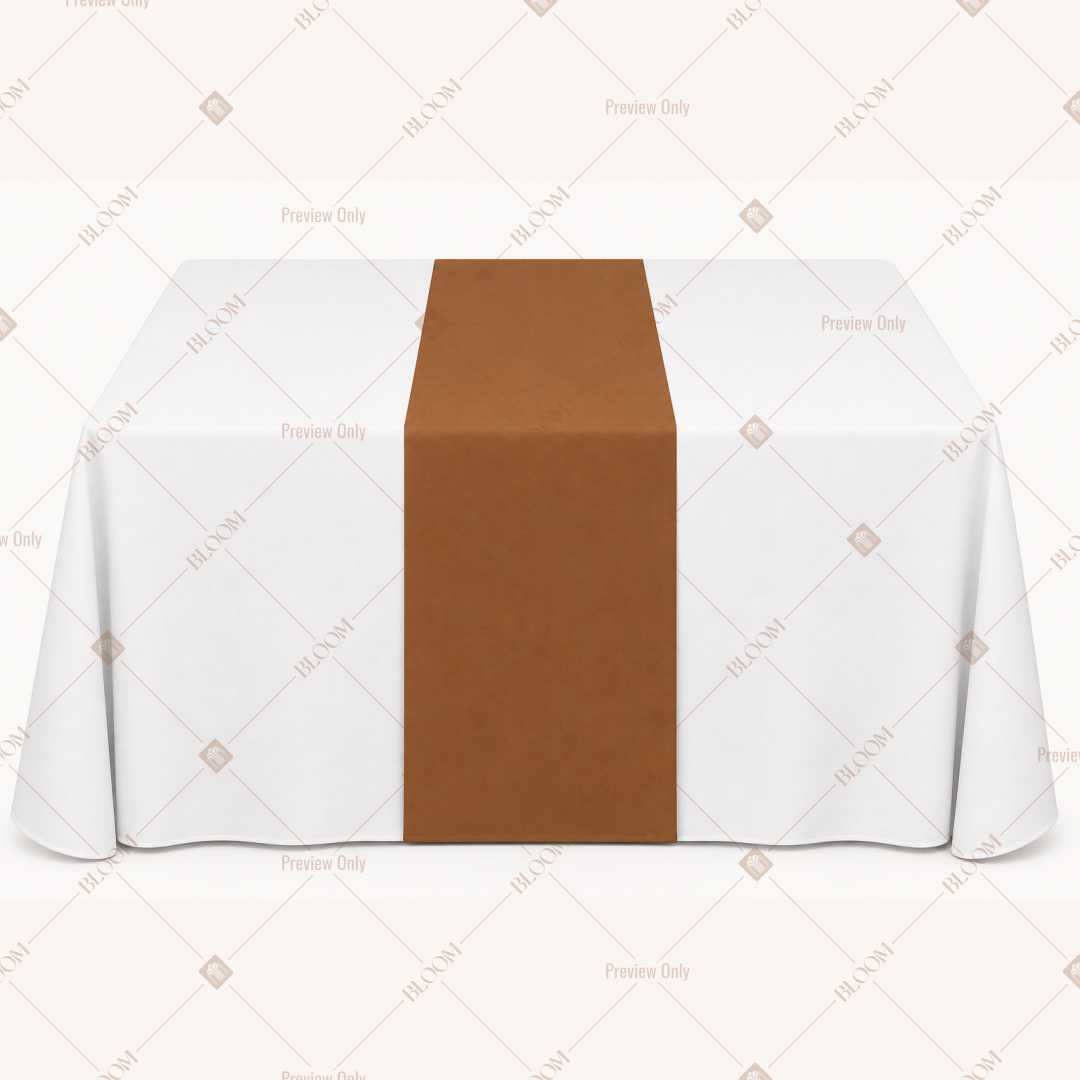 Brown Table Runner Pack Of 12