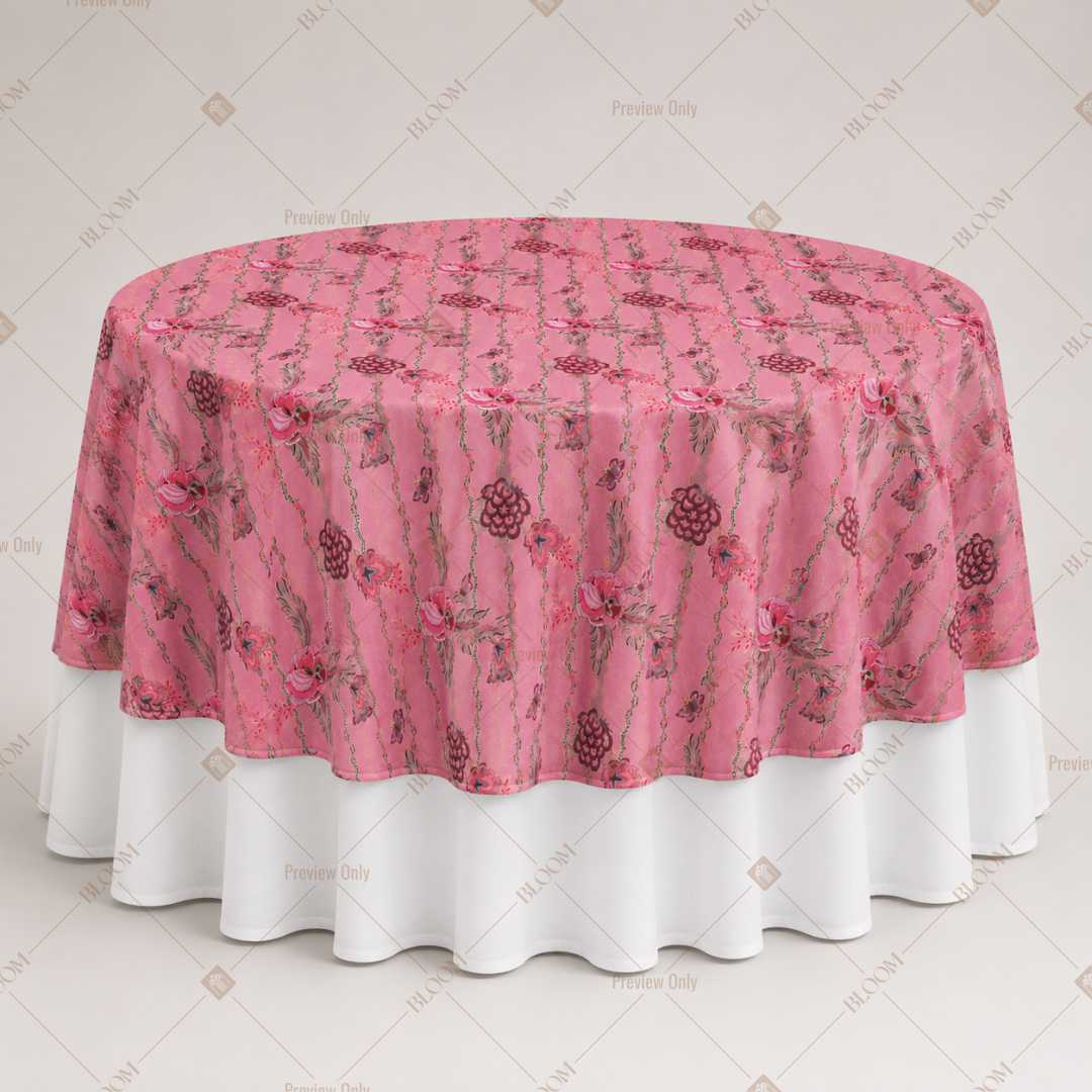 Vintage Rose Garden Table Overlay Pack of 6