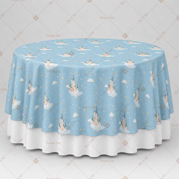 Blue Swan Pattern Table Overlay Pack of 6