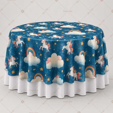 Celestial Moon And Star Table Overlay Pack of 6