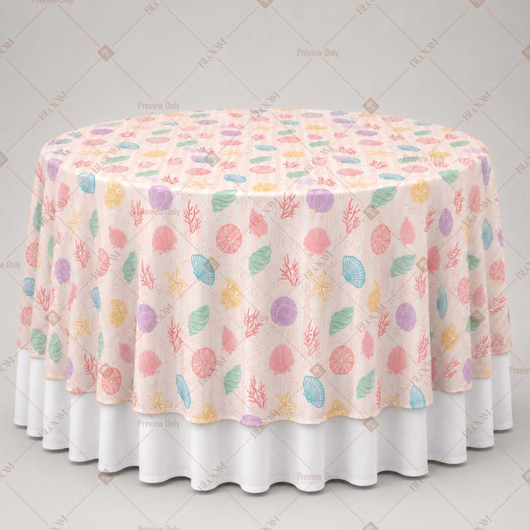 Pastel Confetti Polka Dot Table Overlay Pack of 6