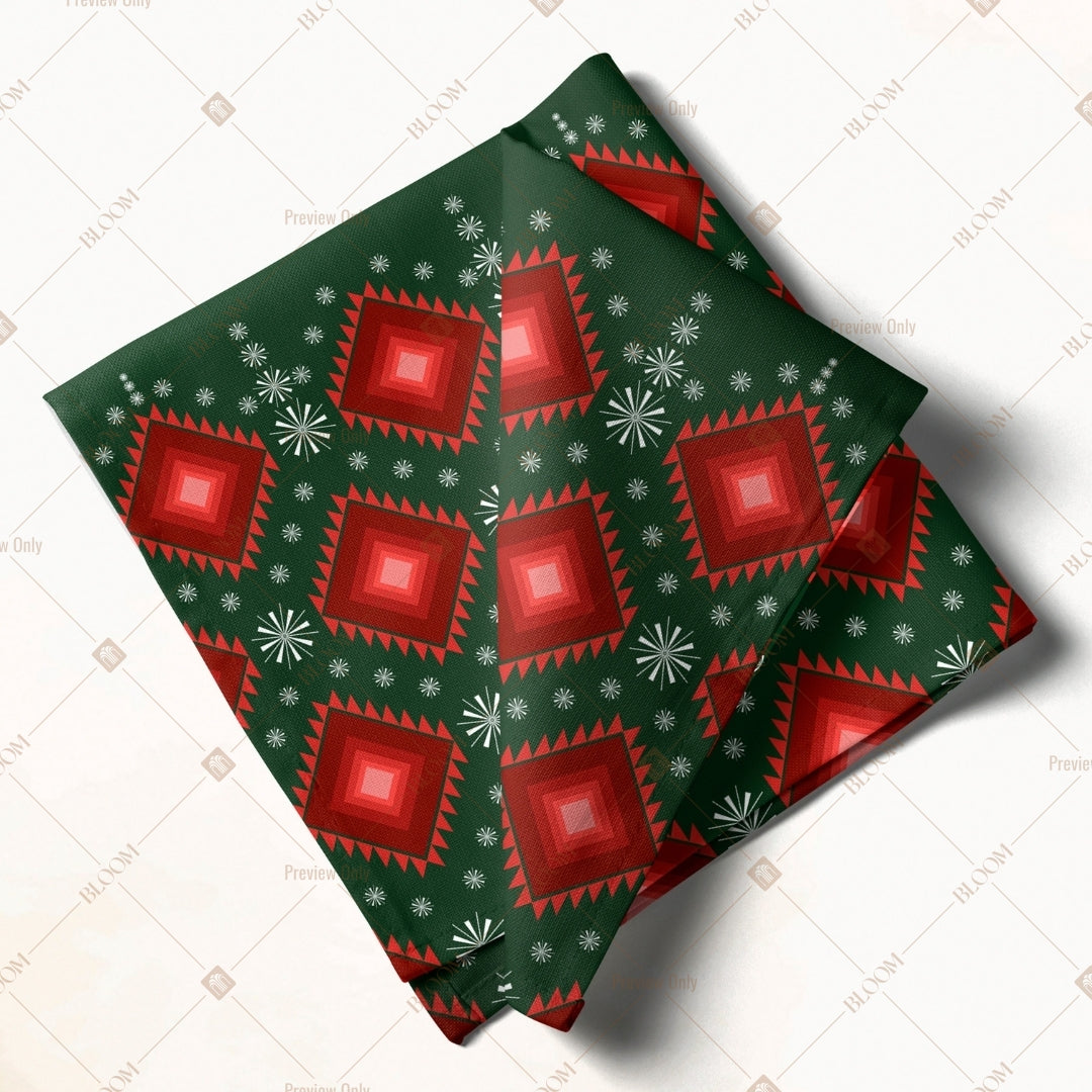 Red Diamond Festive Napkin Pack of 20