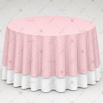 Blush Pink Minimal Table Overlay Pack of 6