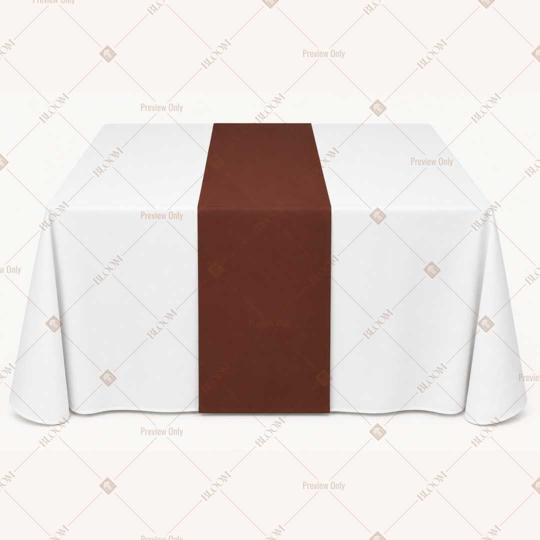 Brownie Table Runner Pack Of 12