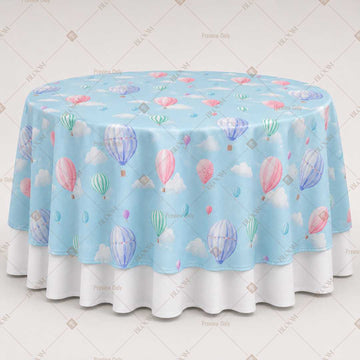 Pastel Rainbow Cloud Table Overlay Pack of 6