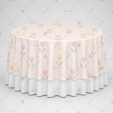 Sweet Heart Pattern Table Overlay Pack of 6