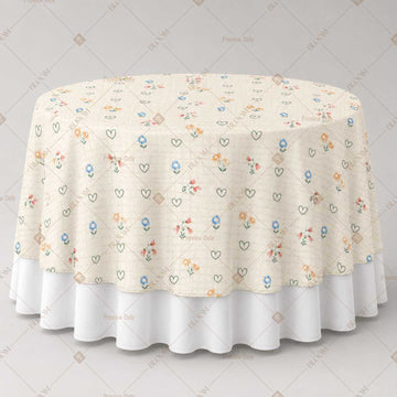 Tiny Floral Sprig Table Overlay Pack of 6