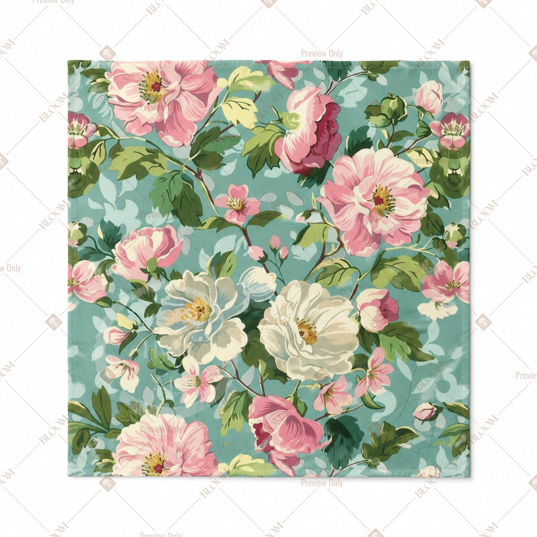 Vintage Rose Floral Pattern Design