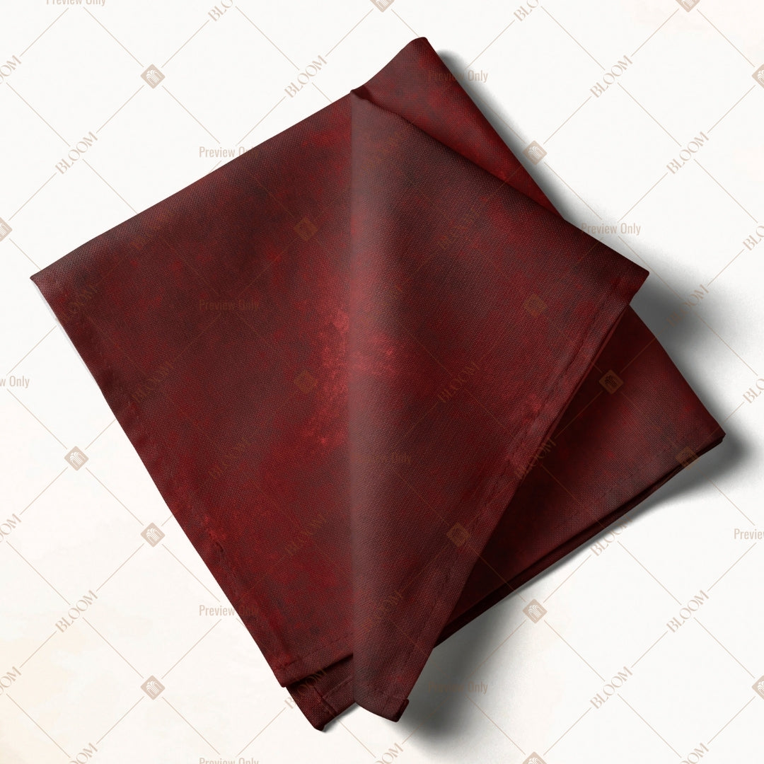 Solid Maroon Napkin Pack of 20