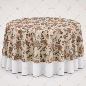 Rustic Woodland Floral Table Overlay Pack of 6