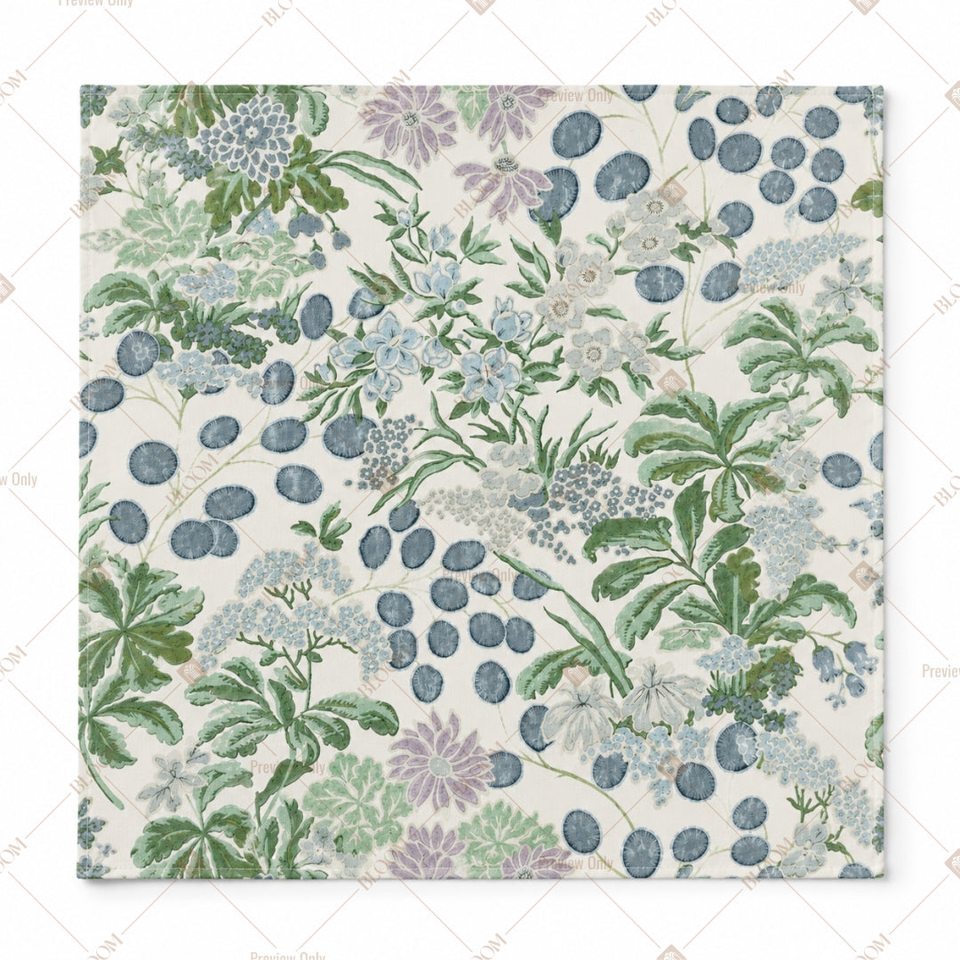 Sage Botanical Leaves Pattern Design