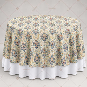 Antique Mughal Medallion Table Overlay Pack of 6