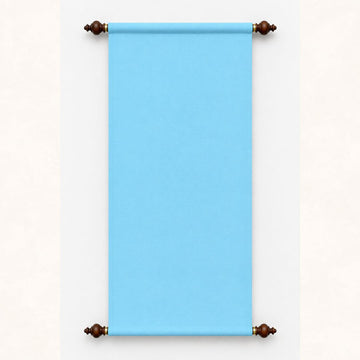 BABY BLUE HANGING SCROLLS