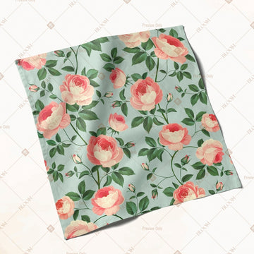 Vintage Rose Floral Napkin Pack of 20