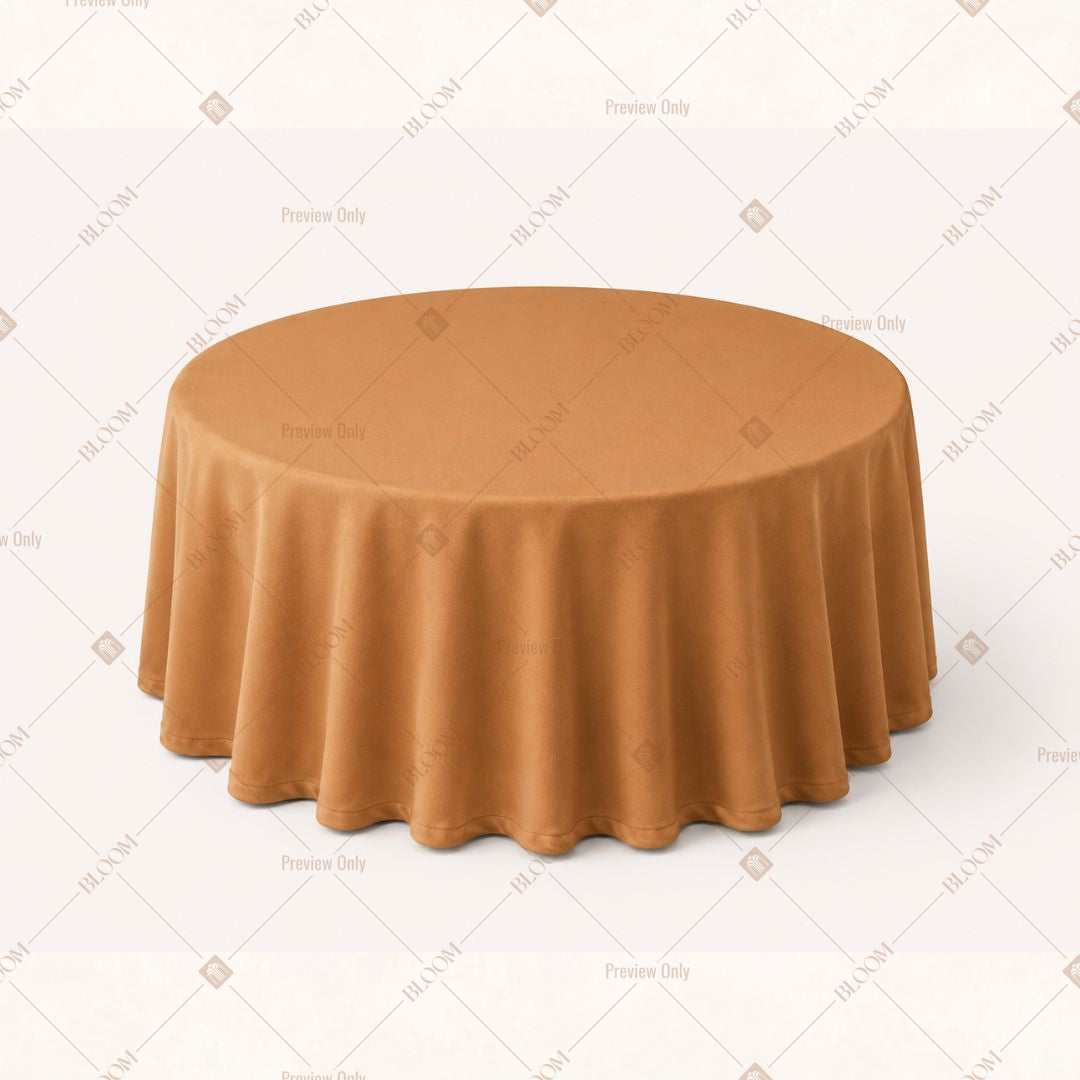 Caramel Table Cover Pack Of 6