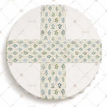 Sage Botanical Vine Table Runner Pack Of 12