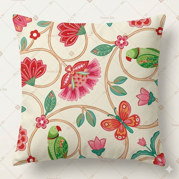 Tropical Floral Bird Cushion Cover Pack of 12