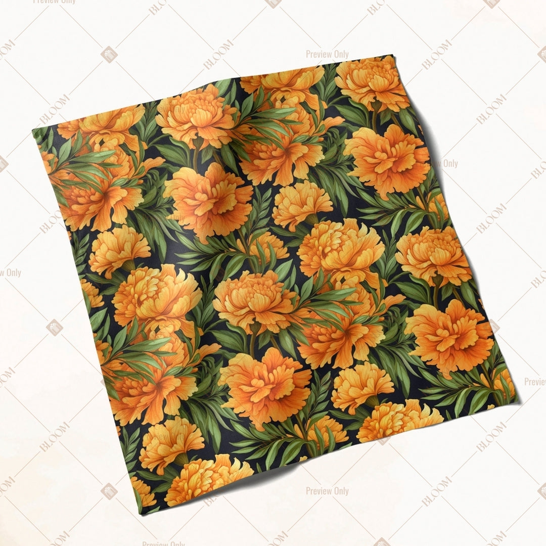 Orange Rose Garden Napkin Pack of 20