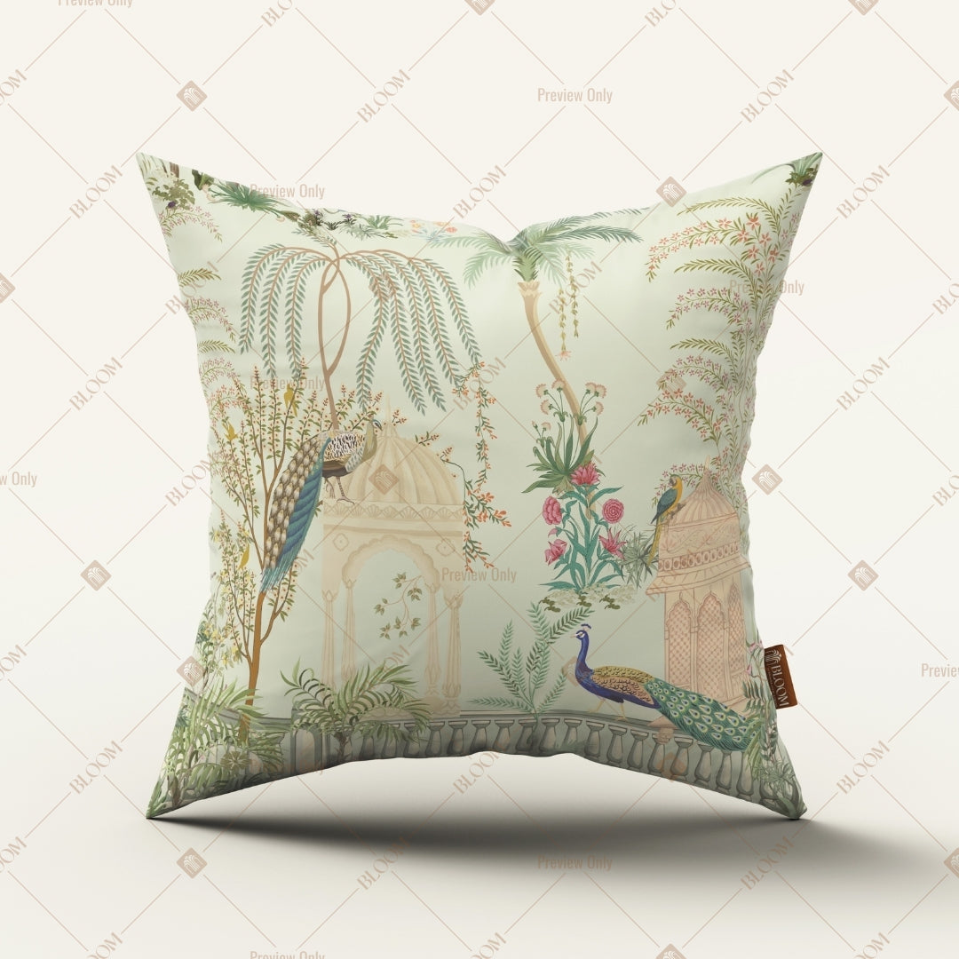 Mughal Palace Art Cushion Cover Pack of 12