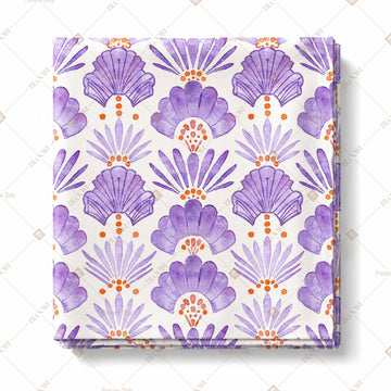Lavender Floral Pattern Design