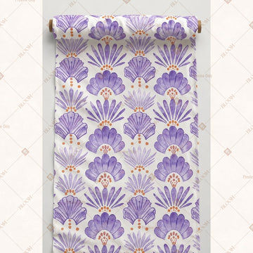 Lavender Paisley Fabric Roll Pack of 25
