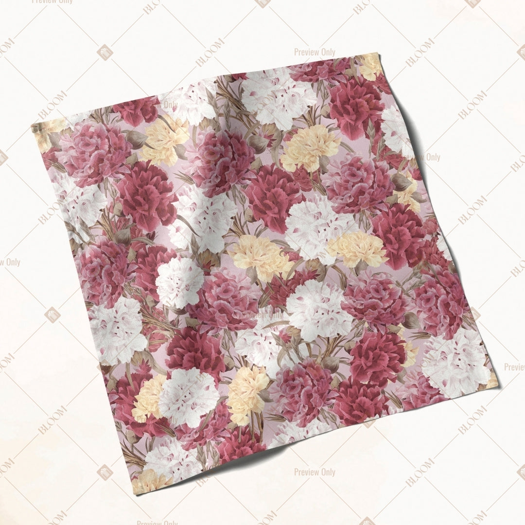 Pink Patchwork Floral Napkin Pack of 20