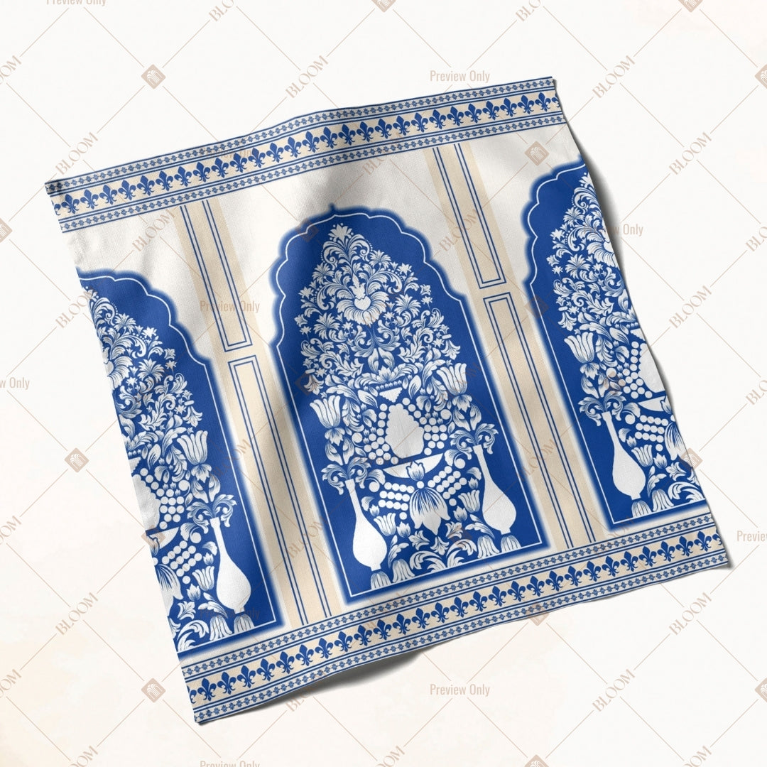 Blue Architectural Tile Napkin Pack of 20