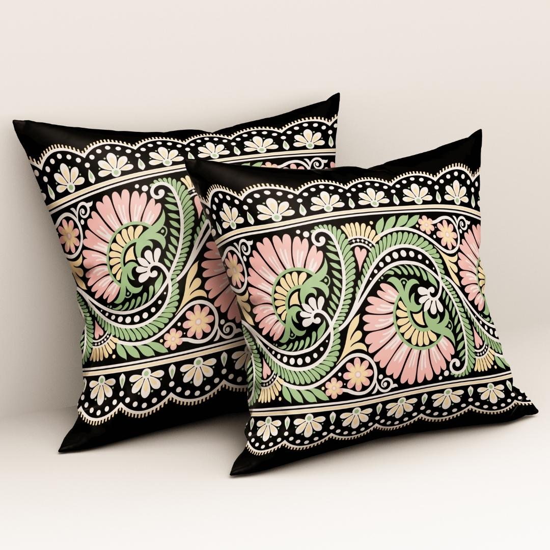 Pastel Harmony Swirl: Cushion Cover - Pack of 12