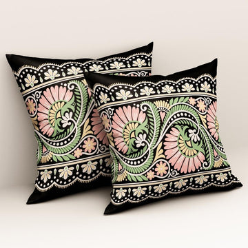 Pastel Harmony Swirl: Cushion Cover - Pack of 12