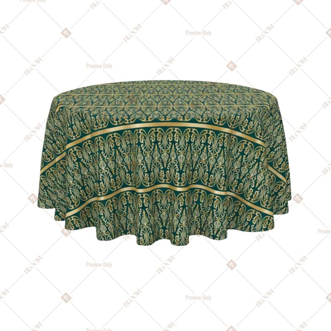 Sage Green Luxe Table Cover Pack Of 6
