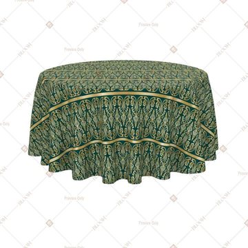 Sage Green Luxe Table Cover Pack Of 6