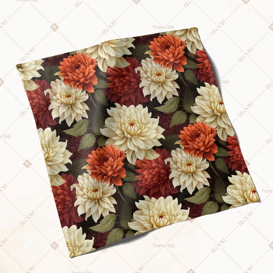 Vintage Flower Bouquet Napkin Pack of 20