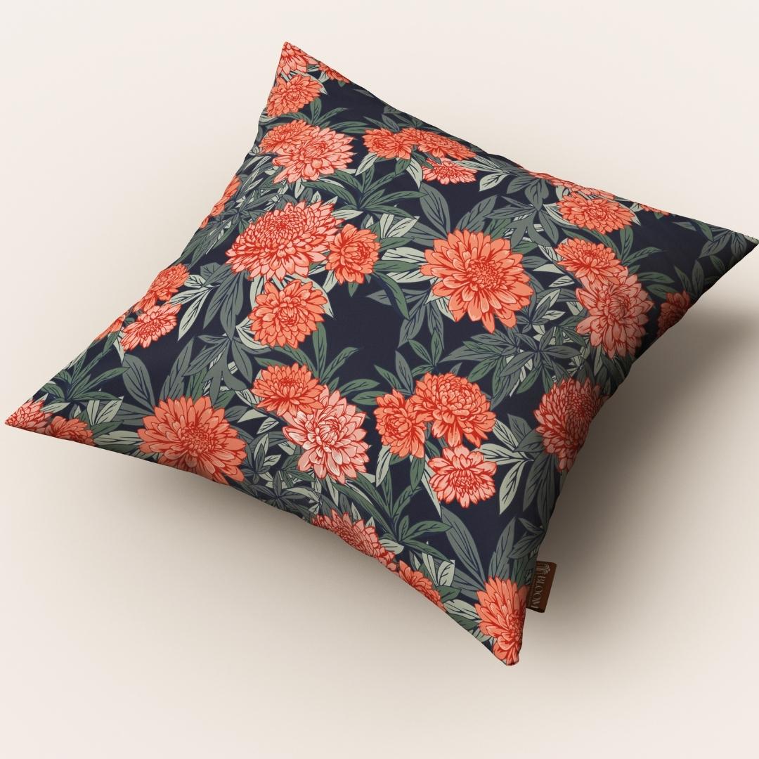 Coral Garden Delight: Cushion Cover - Pack of 12