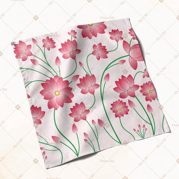 Pink Rose Garden Napkin Pack of 20