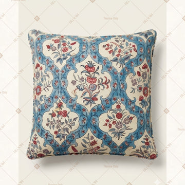 Blue Vintage Medallion Cushion Cover Pack of 12