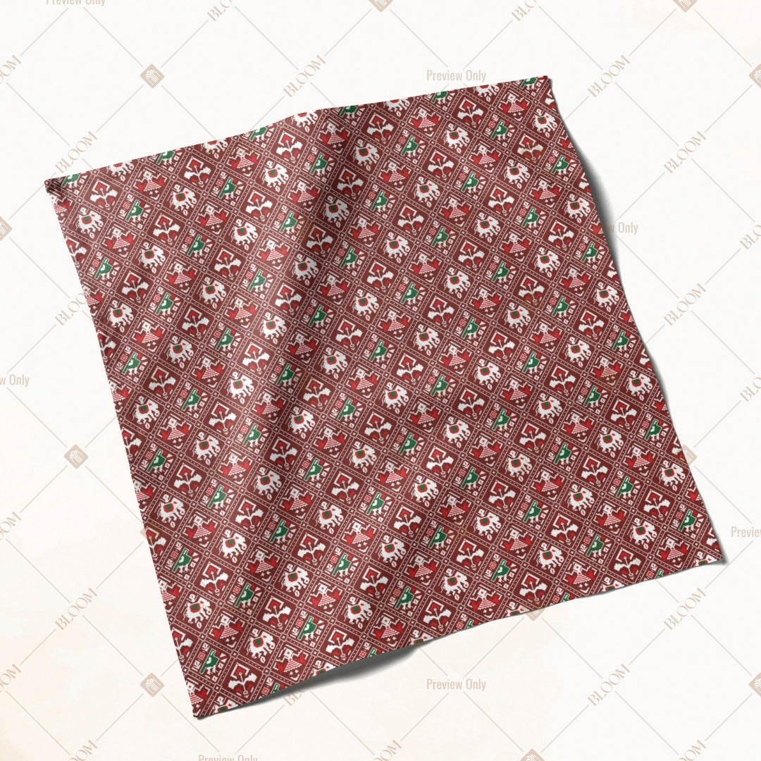 Dusty Rose Geometric Napkin Pack of 20